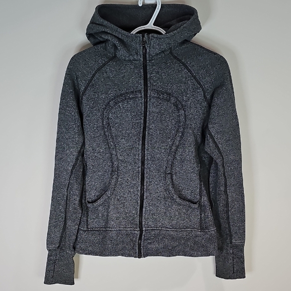 lululemon athletica Jackets & Blazers - Lululemon Athletica Gray Size 8 Zip-Up Design Jacket